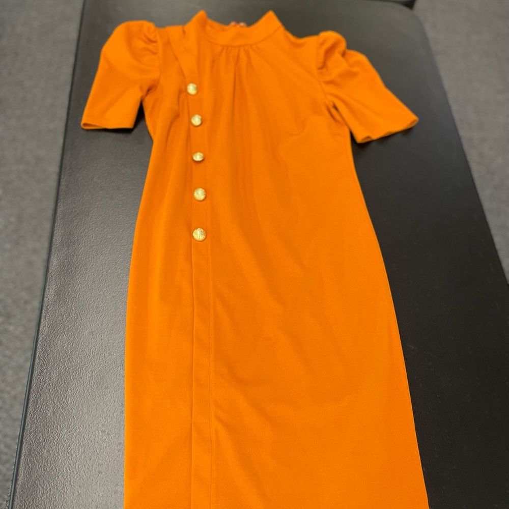 NY&Co burnt orange Dress
